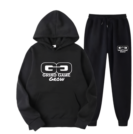 Grind Game black/white Jogger set
